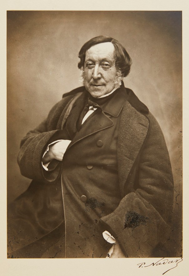 Gioachino Rossini photographié par Nadar